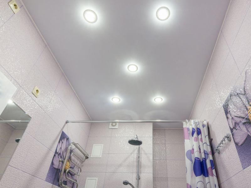 Bathroom with Recessed Lighting