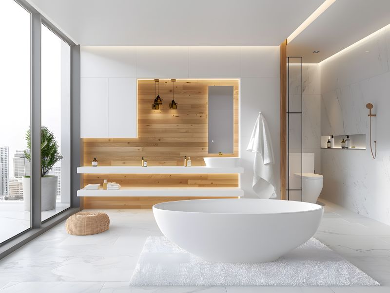 Completed Modern Bathroom